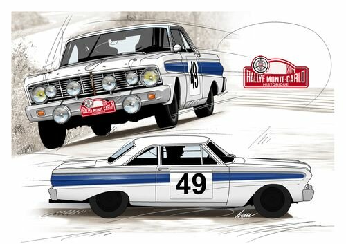 2011 Historic Rallye Monte Carlo VIP package: be with the Ford Falcon Team